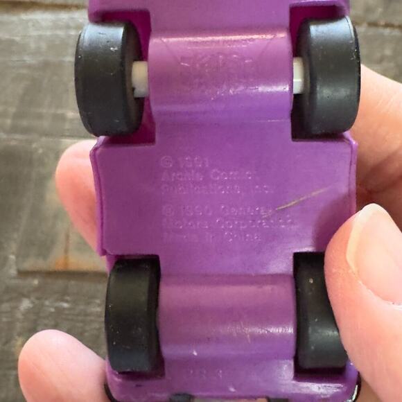 Vintage 1991 Archie Veronica Toy Purple Car Burger King Kids Club Comic - Picture 5 of 5